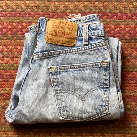 Levi's Denim - RARE FIND!! VINTAGE 565 LEVIS LIGHT WASH JEANS